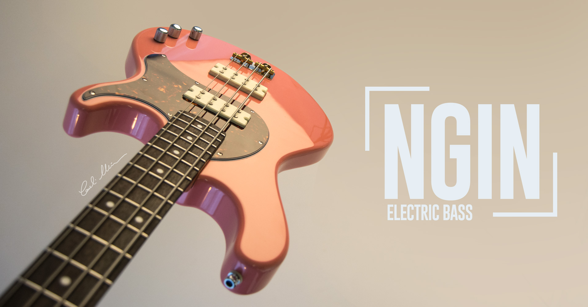 NGIN electric Bass Matinheikki Instruments